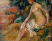 皮埃尔 奥古斯特 雷诺阿 : Nude in the Greenery